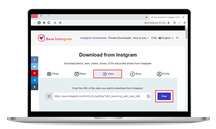 Download Instagram Videos on PC Online MP4 SaveInsta Download Instagram Videos on PC Online MP4 SaveInsta