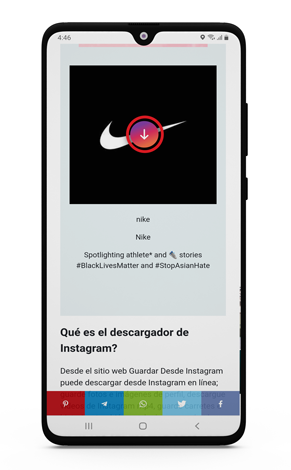 descargar foto perfil instagram a android