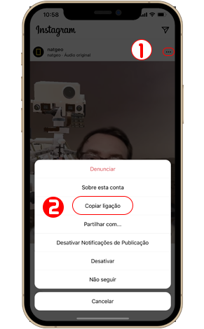 baixe vídeos do Instagram no iPhone