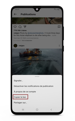comment telecharger videos instagram
