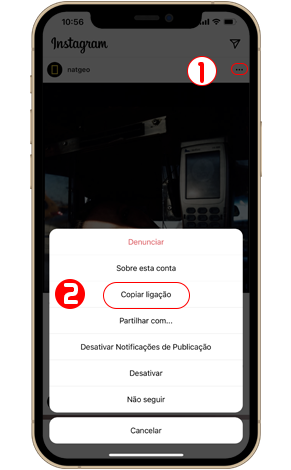 download Instagram foto's op de iPhone