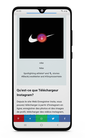 agrandir photo de profil Instagram sur Android