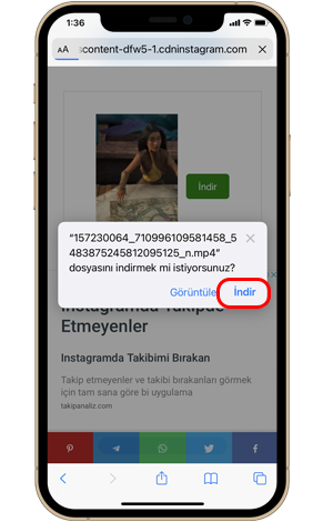 İPhone'da Instagram Hikayeleri Nasıl İndirilir
