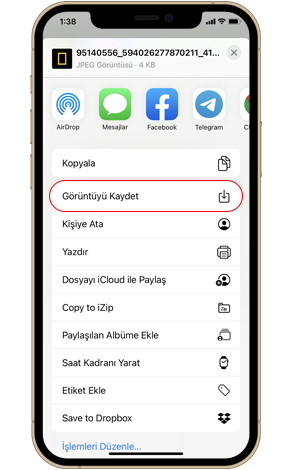 iphone'de instagram profil fotoğrafını indirin