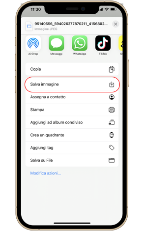 come salvare la foto del profilo Instagram