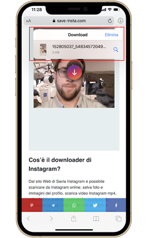 Come scaricare un video da Instagram su iPhone?