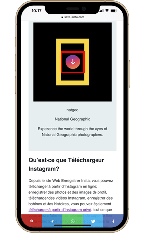 Comment agrandir et enregistrer une photo sur Instagram?