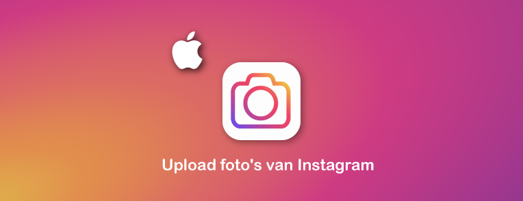 download Instagram foto's op de iPhone