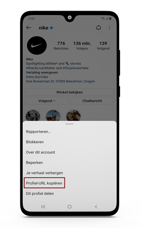 download instagram profiel foto op android