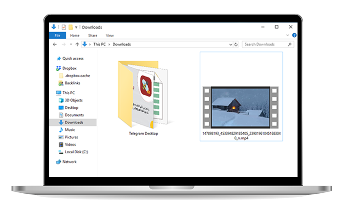 enregistrer la vidéo Instagram sur PC ou Mac