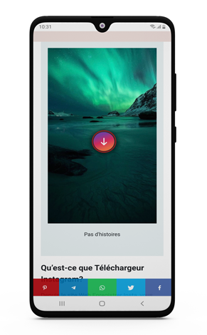 télécharger Instagram stories sur android