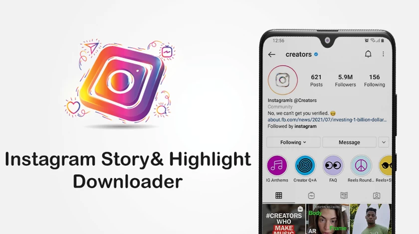 instagram story downloader ( saver ) hd quality