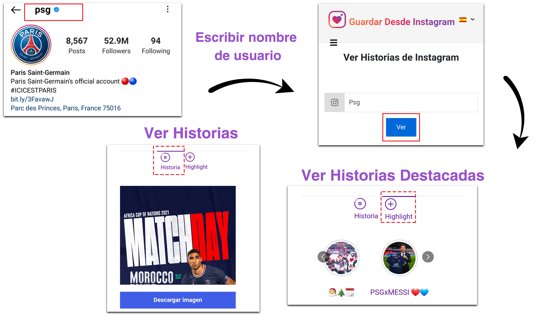 Insta stories viewer