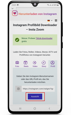 profilbilder insta zoom