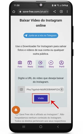 Como baixar vídeo do  no celular