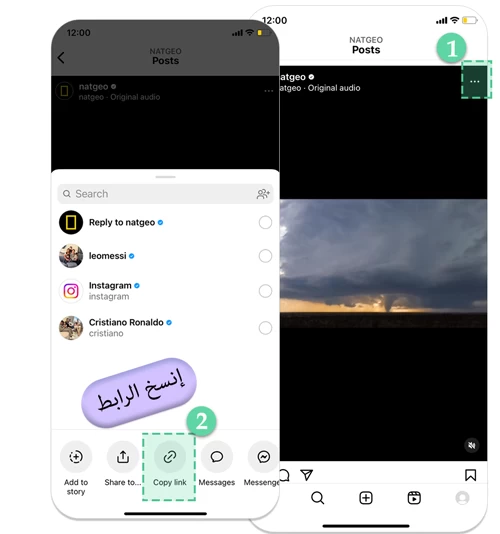 تحميل فيديو انستا
