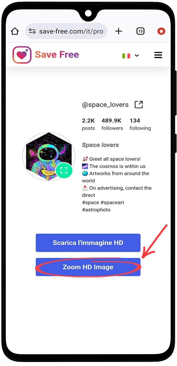 PROFILO ZOOM