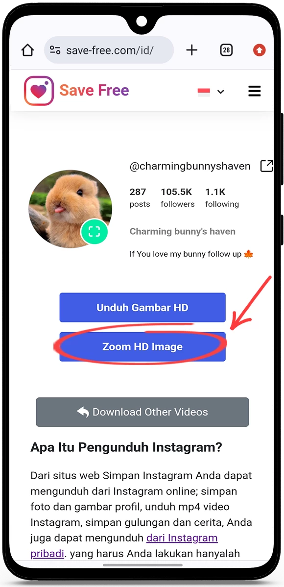 memperbesar gambar HD