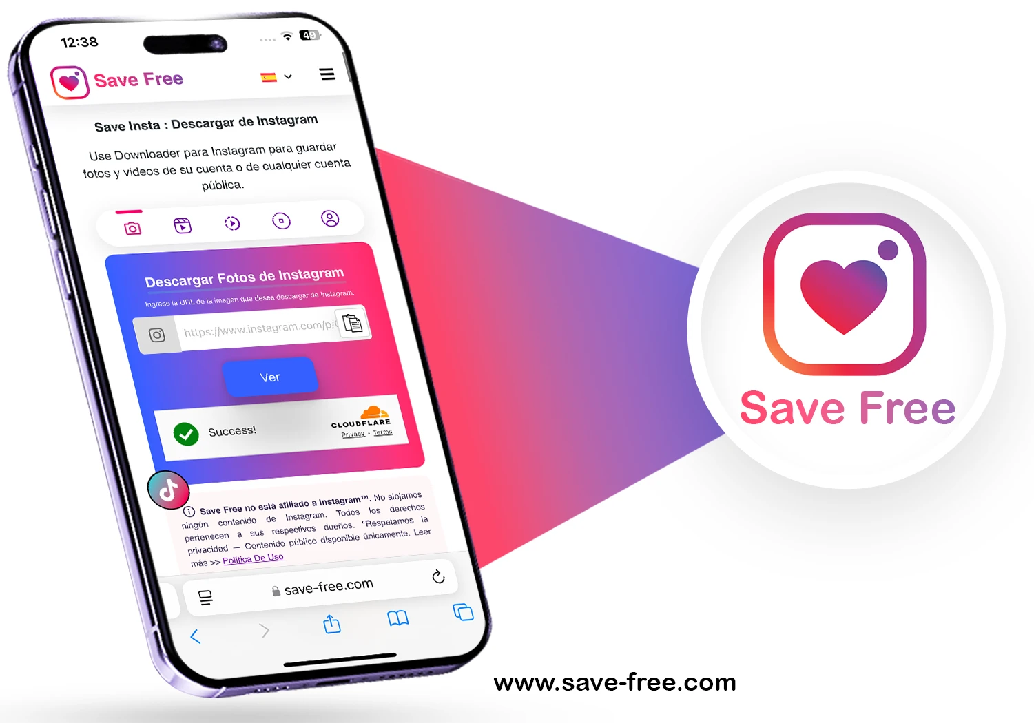 Save Insta : Descargar de Instagram