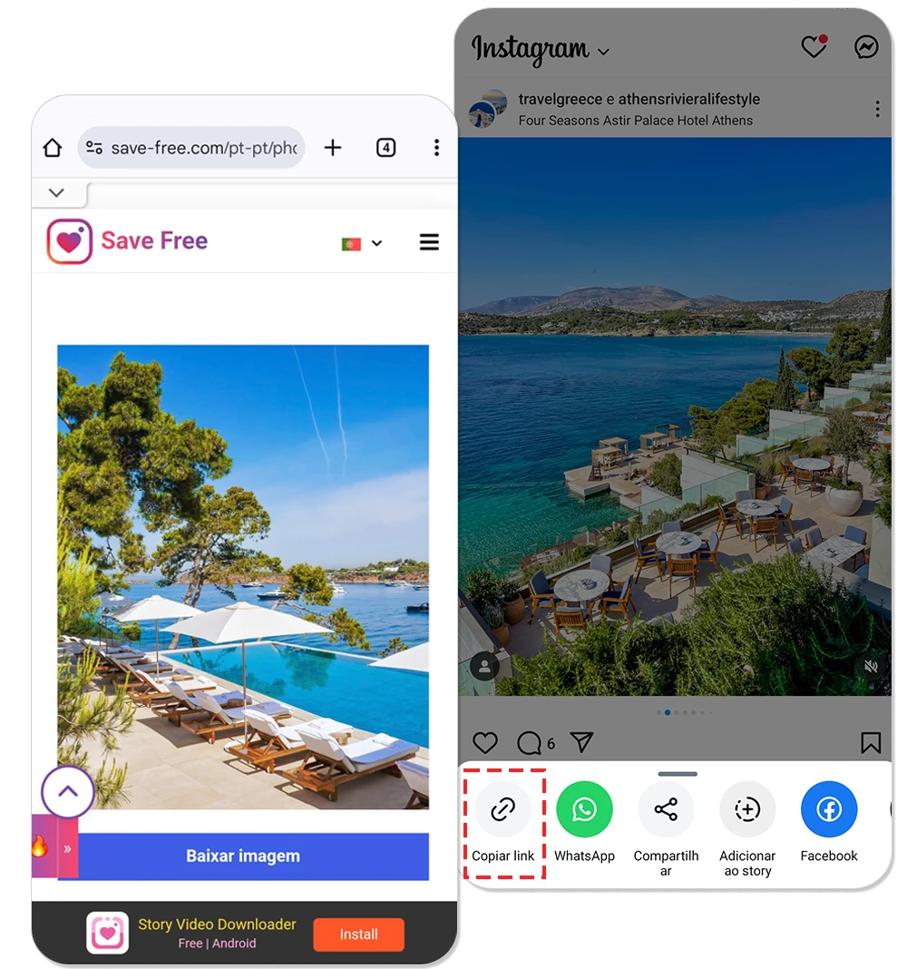 baixar fotos do instagram em alta qualidade