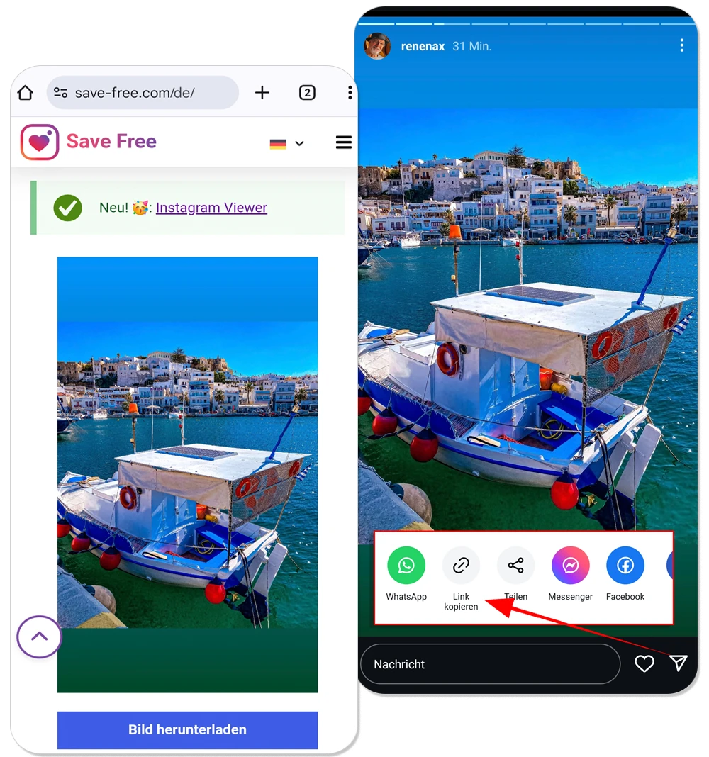 instagram story download